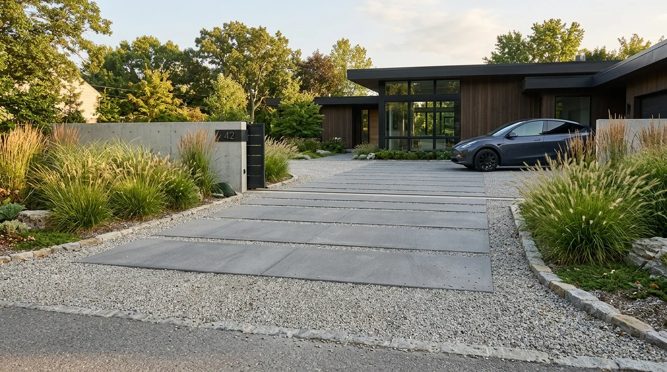 8 Driveway Entry Landscaping Ideas to Impress